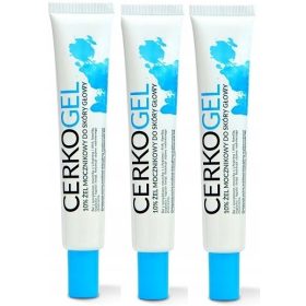 3x CERKOGEL 10% Gel za nego suhe lasišča 50 g