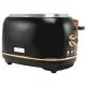  Haden Heritage Toaster HAD209191 815 W 2 toasty 6 stopinj nege Črna