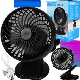    COOLER TOOLS 2023 namizni ventilator PRENOSNI VENTILATOR Z BATERIJO MEGA POWER GIGA XXXL črn