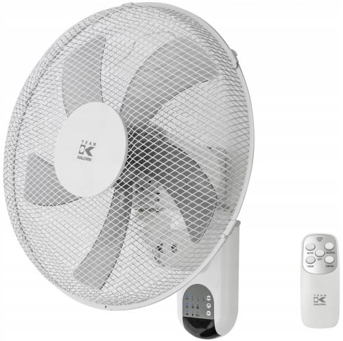 Stenski ventilator Kalorik VT1050 z daljinskim upravljanjem bel