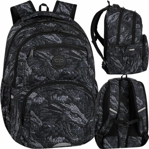 Večnamenski šolski nahrbtnik CoolPack, črn, 23 let