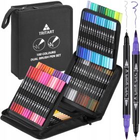 Markerji Tritart za umetniško ustvarjanje 100 kosov