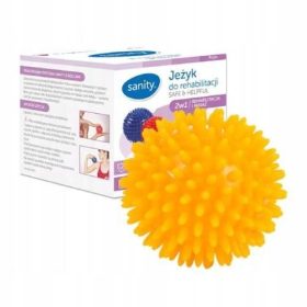 SANITY Masažna Žoga za Rehabilitacijo s Konicami 8 cm