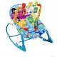 KINDER PLAY Interaktivni Ležalnik Gugalnik z Vibracijami 3 v 1, Do 18 kg