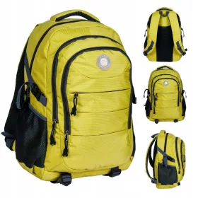 Mladinski športni nahrbtnik Paso Žolti 30L