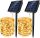 SuperLED solarna girlanda 200 LED 20 m IP44 toplo bela