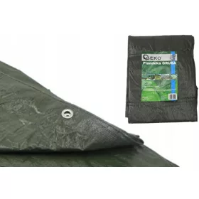 Zelena zaščitna ponjava 80g/m2, mere 5x8m - Geko G70334