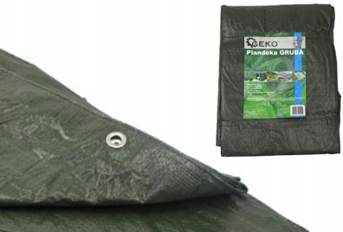 Zelena zaščitna ponjava 80g/m2, mere 5x8m - Geko G70334