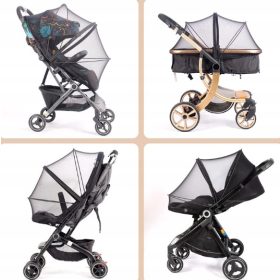 MREŽA PROTI KOMARJEM ZA VOZIČEK Z GONDOLO 3V1 Z ZADRGO