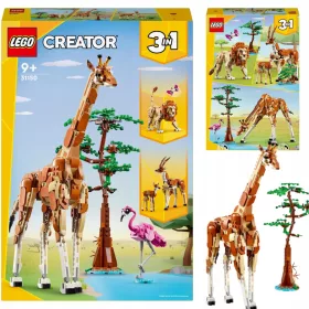   LEGO Creator 31150 Divje živali v safariju + kartonska škatla 30 cm x 20 cm x 10 cm 380 g/m² 1 kos.