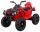 Akumulatorski ATV Quad Air za otroke Rdeča