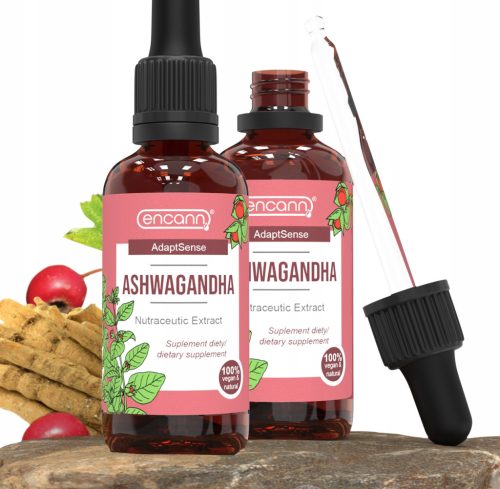 Encann® AdaptSense Ashwagandha Ekstrakt v Kapljicah, 50 ml