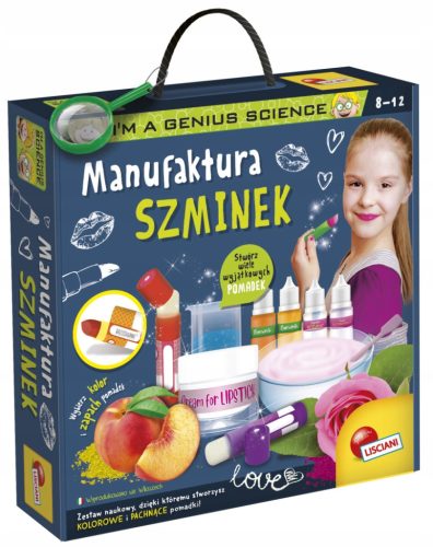 KREATIVNI SET ZA OBLIKOVANJE ŠMINK ZA OTROKE Lipstick Manufaktura