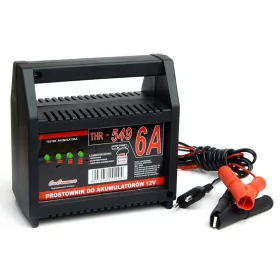 Polnilnik akumulatorjev z testerjem stanja napolnjenosti 6A