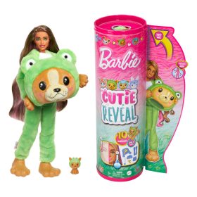   Barbie Cutie Reveal Lutka Pes-Frog Serija Živalskih Kostumov HRK24