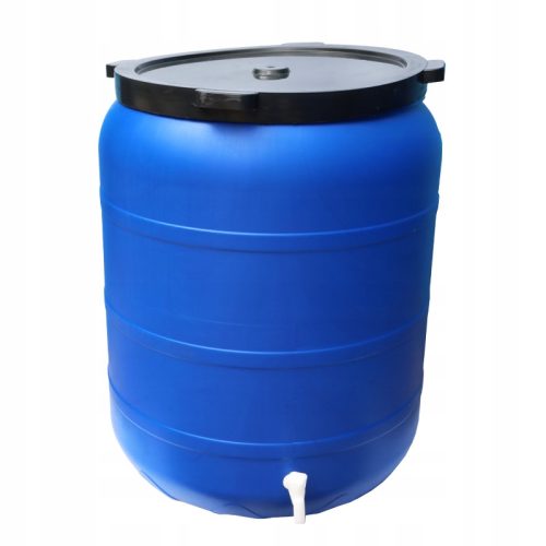 Zbiralka deževnice 200 l 80 x 55 cm modra