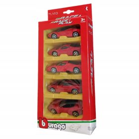 FERRARI AVTOMOBILI BBURAGO VZMETNI SET 1:43 KOVINSKI MODEL