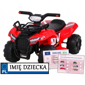 Quad Ramiz PA.JS320.CR Rdeča
