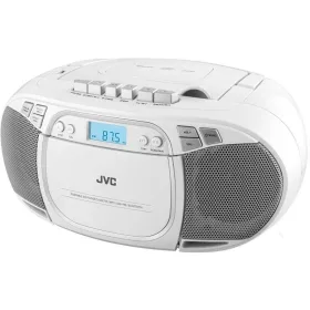    JVC Boombox RC-E451W CD predvajalnik bel AUX USB MP3 FM BLUETOOTH