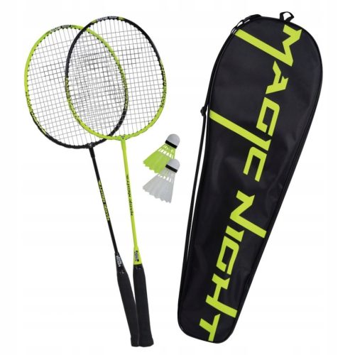 Talbot-Torro Nočna Magija komplet badmintonskih loparjev z LED lučkami