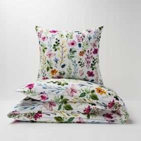   Komplet posteljnine iz 100% bombaža Nyks 140 x 200 cm, večbarven