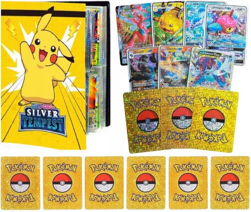 DIAMANTNE KARTICE POKEMON 55 KOSOV + Album