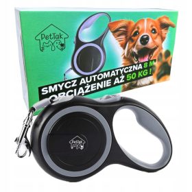    AVTOMATSKI TRAK ZA PASJI POVODEC S KLJUČAVNICO PETTAK STRONG ROLLABLE 50KG 8M