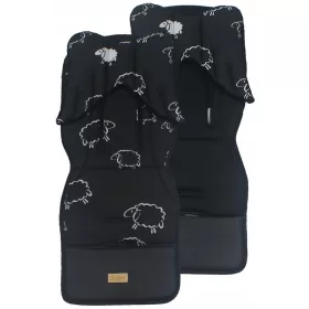    DVOSTRANSKI VLOŽEK ZA VOZIČEK, ZRAČNA MREŽA, OVČJI BOMBAŽ