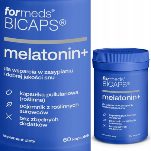 BICAPS Melatonin+: Naravno Prehransko Dopolnilo za Boljši Spanec