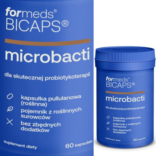 BICAPS Microbacti - Prehransko Dopolnilo z Mikrokapsuliranimi Probiotiki