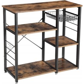   Pomivalna polica kuhinjska omarica otok mansarda vintage rustikalni hrast