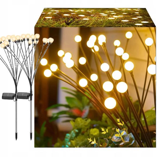 SOLARNA GIRALDA Z 2 KOSI 10LED ZA VRT
