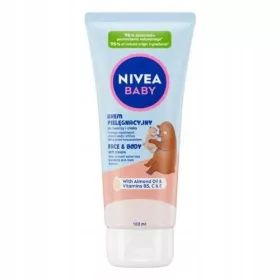 NIVEA BABY Vlažilna krema za obraz in telo, 100 ml
