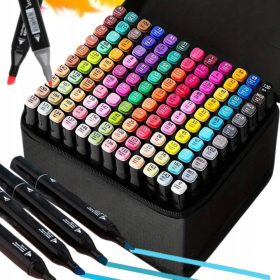 Hikey dvostranski alkoholni markerji set 120 kosov