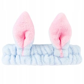  KOZMETIČNI TRAK ZA LASE ZAJČJA UŠESA, SIVA