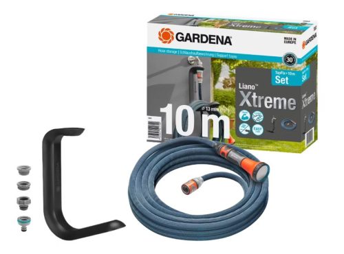 GARDENA Komplet cevi 18461-20 Liano Xtreme Tekstilni Vrtinčni Hladilnik z Veliko Kapaciteto za Shranjevanje | 10 m