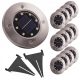 12× Svetilka za vrt na sončno energijo LED LAMPA 12 KOSOV