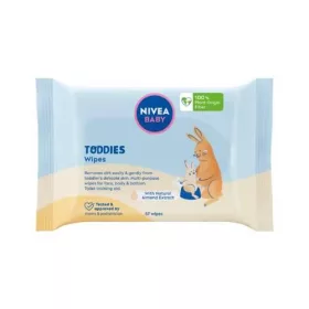 NIVEA BABY Toddies Vlažni robčki, biorazgradljivi, 57 kos