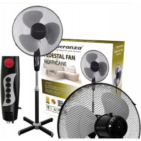  Talni ventilator Esperanza HURRICANE črn