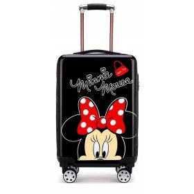   MIKI MINNIE MOUSE OTROŠKI KOVČEK NA KOLESIH ZA PRTLJAGO S ŠIFRO

Miki Minnie otroški kovček na kolesih je popoln sopotnik za vašega malčka na potovanjih. Kovček je opremljen s številnimi funkcionalnos