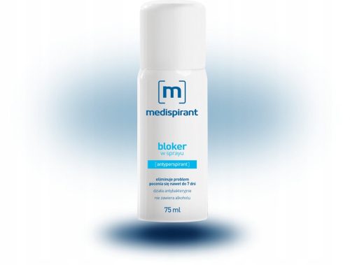 Medispirant Antiperspirant v Spreju 75 ml - Učinkovita Zaščita Pred Potenjem