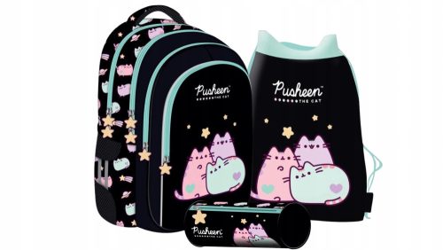 olski nahrbtnik Pusheen St. Majewski Večbarvni