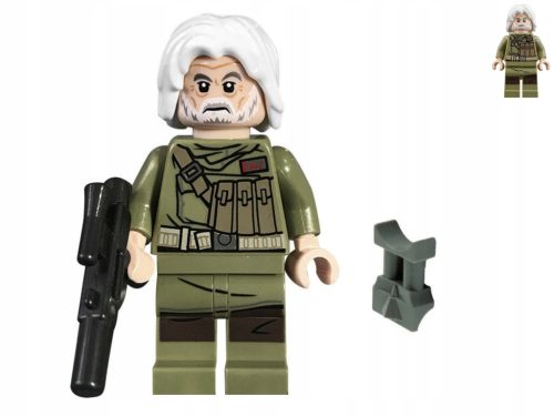 Unikatna LEGO Star Wars figurica - Admiral Ematt + blaster + daljnogled! 75202 sw0891