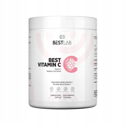 BestVitaminC BESTLAB 195 g - Visokokakovosten Veganski Vitamin C v Prahu