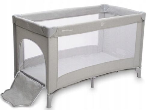 Potovalna posteljica Britton Compact KVARC SZARY
