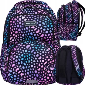 HEAD Večprekatni šolski nahrbtnik za deklice GEMSTONE 27l