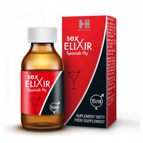 SEX ELIXIR Spanish Fly 15ml - Povečajte strast in libido za oba spola
