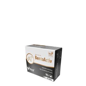   Vetfood BentoActiv tablete za pse in mačke, podpora pri driski in prebavnih težavah