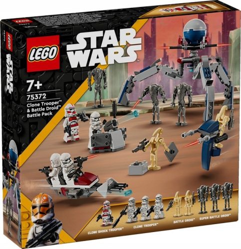 LEGO StarWars - Bojni paket Clone Trooper in Battle Droid 215 kock
