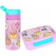 CoolPack Bidon in Kos za Malico BIBBY s Pecivom HAPPY DONUTS 420 ml + CoolPack Škatla za Malico 765 ml
